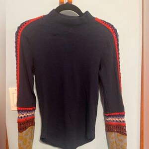 Navy Blue Free People Sweater